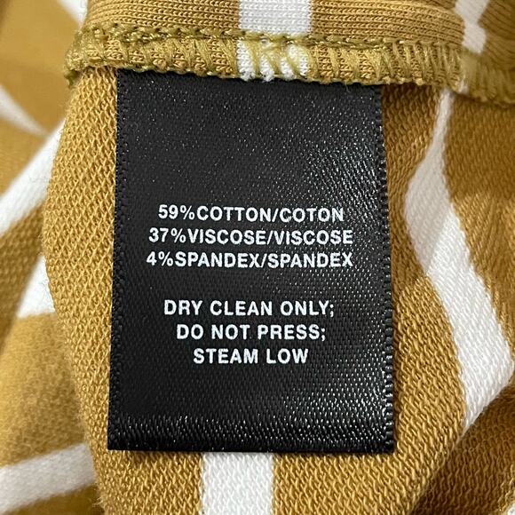 Lafayette 148 New York Wes Boat Neck 3/4 Sleeve Breton Striped Top - Small - Picture 8 of 11